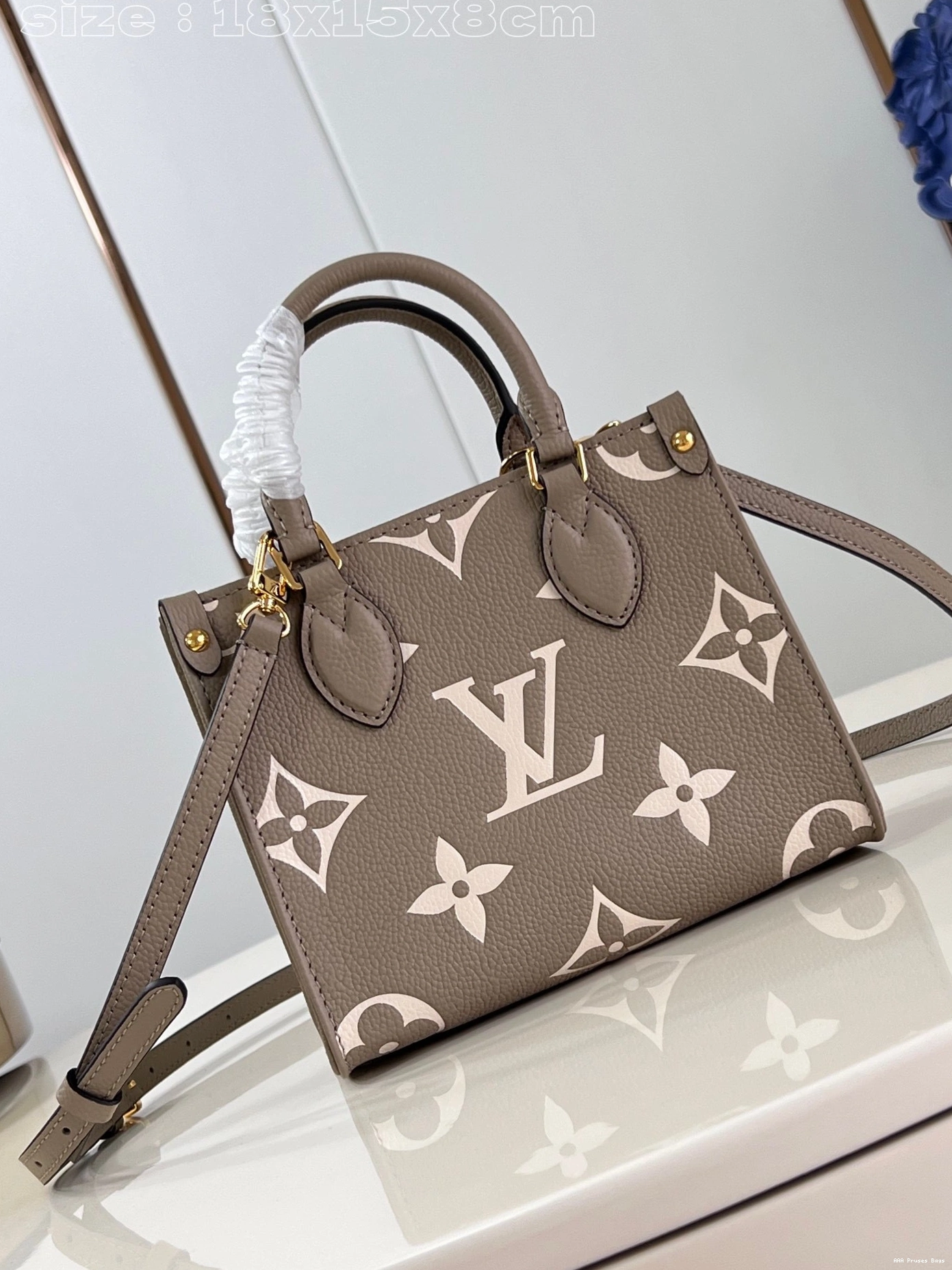 AAA Pruses Bags LOUIS VUITTON BB-18*15*8.5cm ONTHEGO 0724